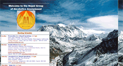 Desktop Screenshot of aanepal.org